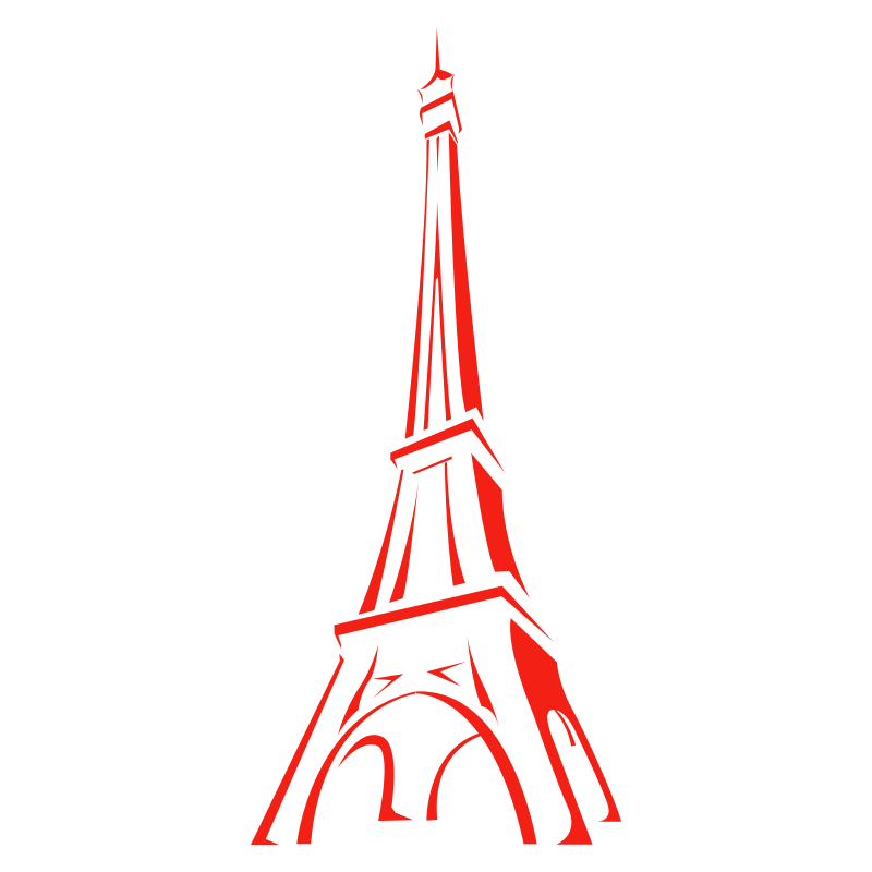 Sticker Tour Eiffel Design