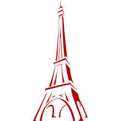 Sticker Tour Eiffel Design
