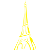 Sticker Tour Eiffel Design