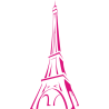 Sticker Tour Eiffel Design