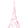 Sticker Tour Eiffel Design