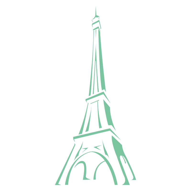 Sticker Tour Eiffel Design