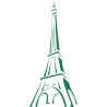 Sticker Tour Eiffel Design