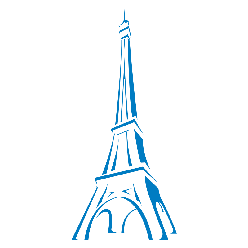 Sticker Tour Eiffel Design