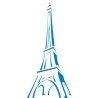 Sticker Tour Eiffel Design