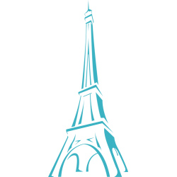 Sticker Tour Eiffel Design