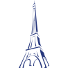 Sticker Tour Eiffel Design