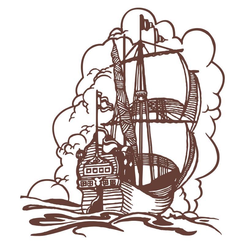 Sticker Bateau Galion