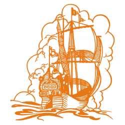 Sticker Bateau Galion