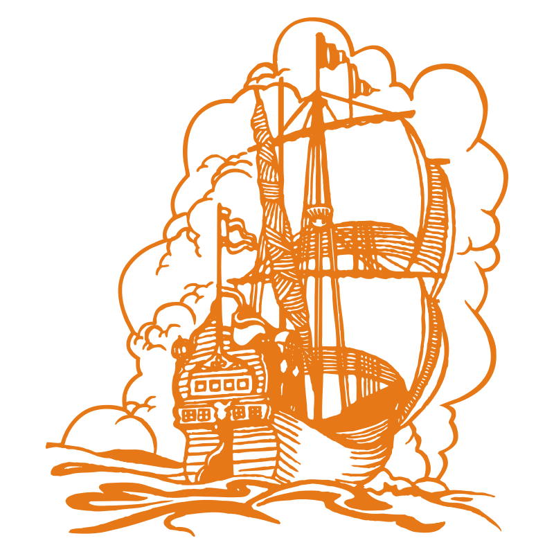 Sticker Bateau Galion