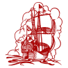 Sticker Bateau Galion