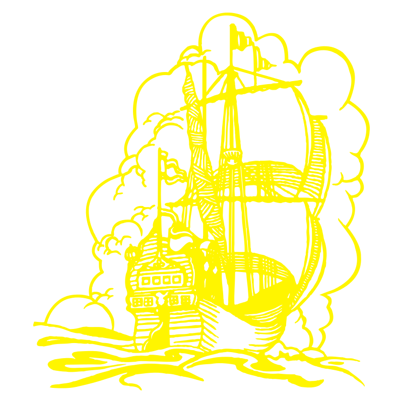 Sticker Bateau Galion