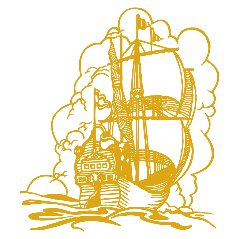 Sticker Bateau Galion
