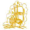 Sticker Bateau Galion