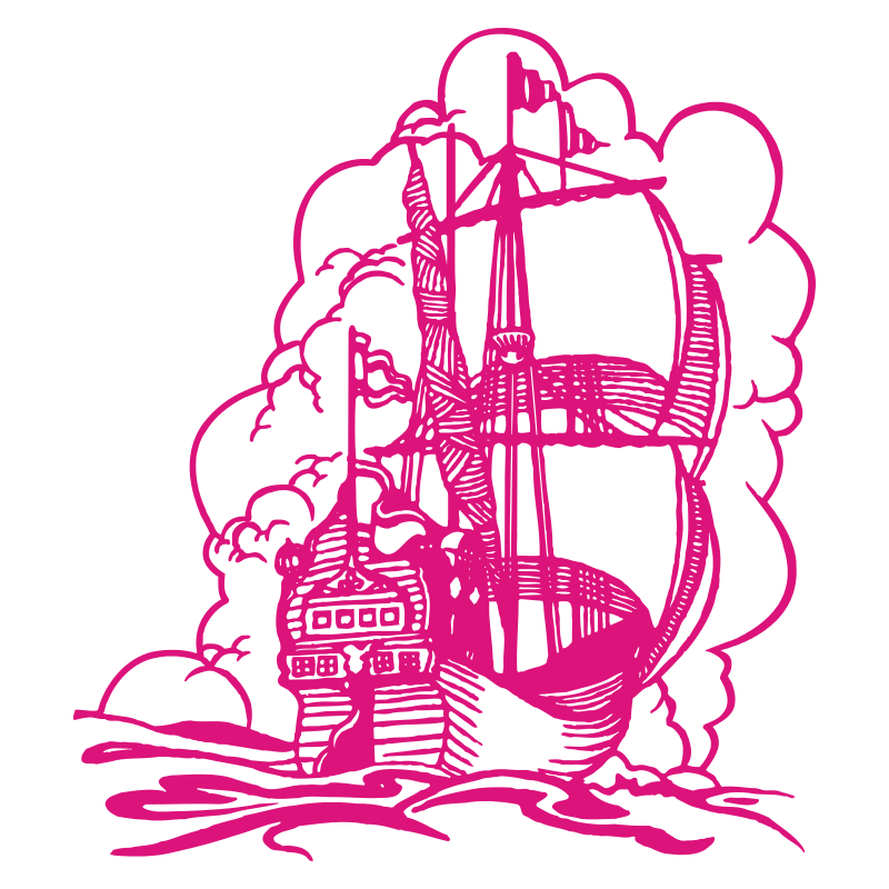 Sticker Bateau Galion