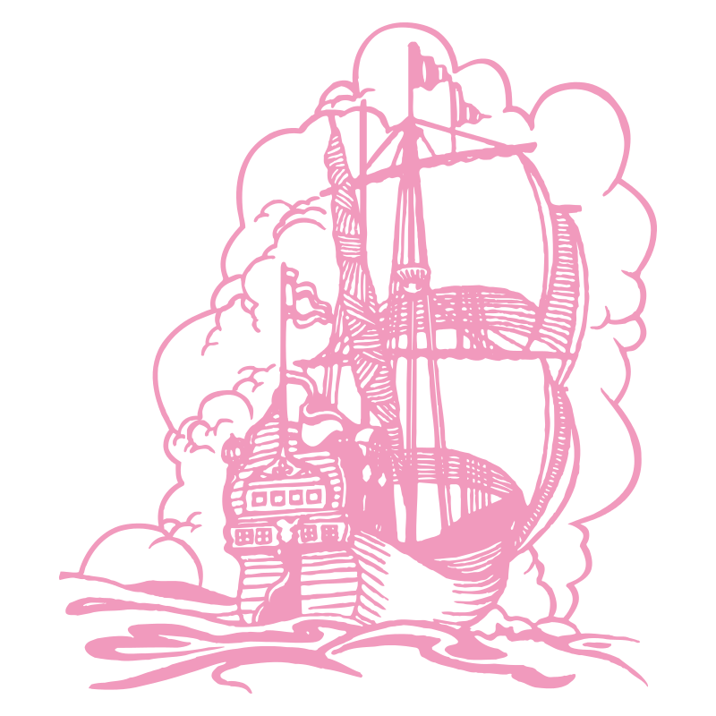 Sticker Bateau Galion