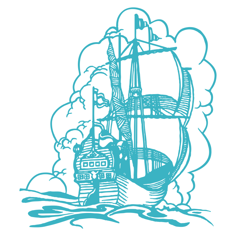 Sticker Bateau Galion