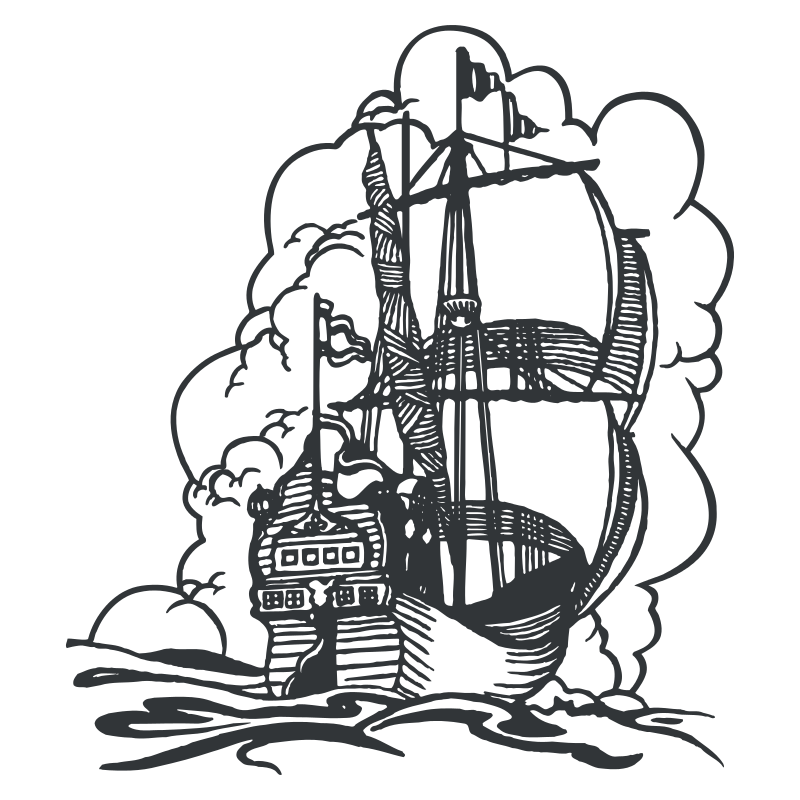 Sticker Bateau Galion
