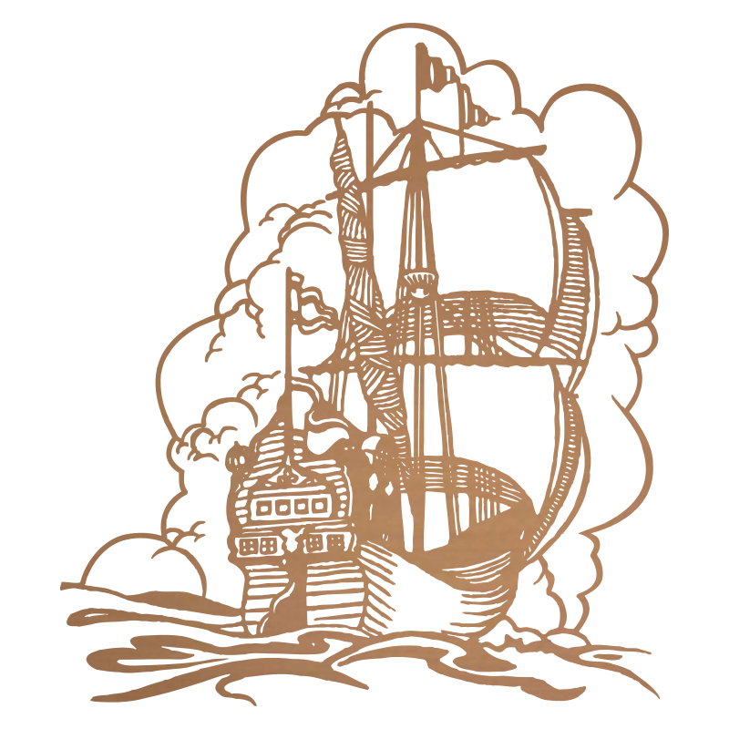 Sticker Bateau Galion