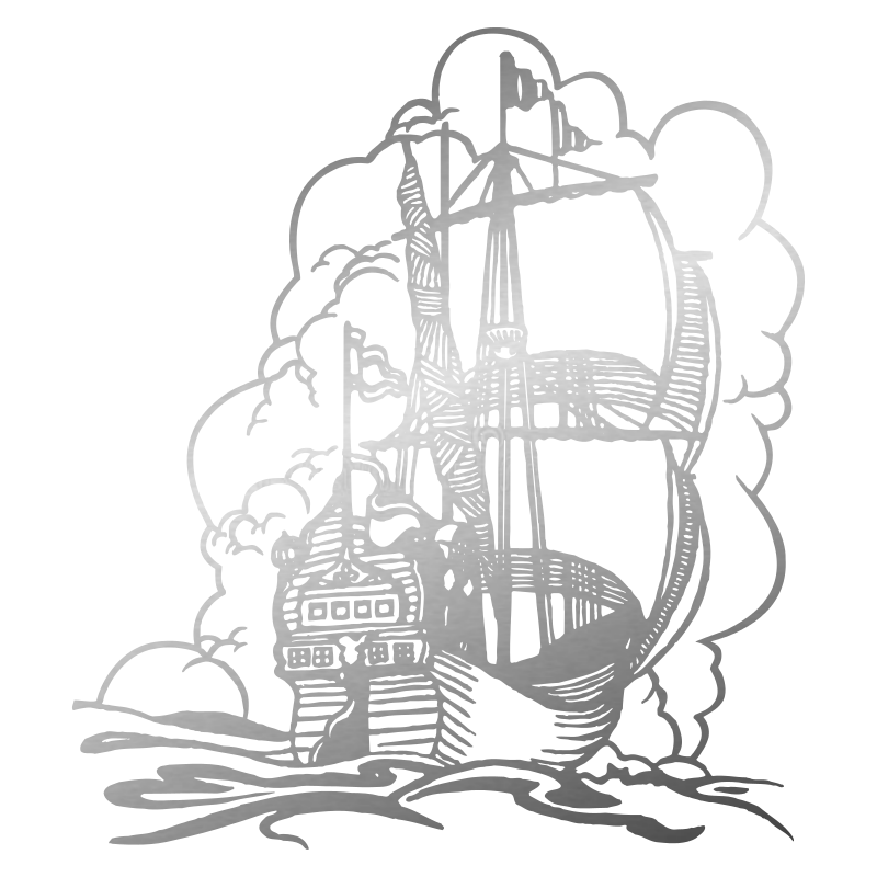 Sticker Bateau Galion