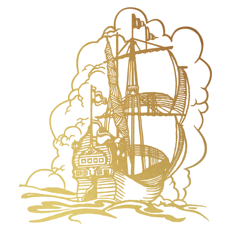 Sticker Bateau Galion