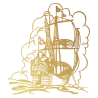 Sticker Bateau Galion