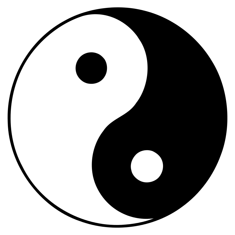 Sticker Yin et Yang
