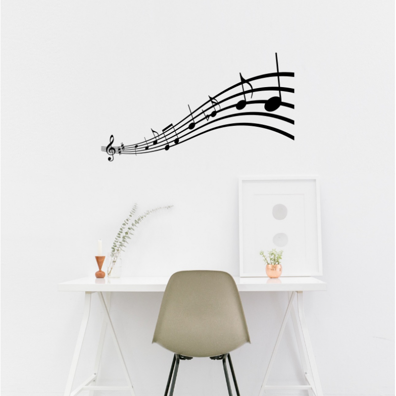 Sticker Partition de musique