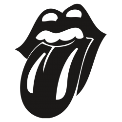 Sticker Langue Rolling Stones