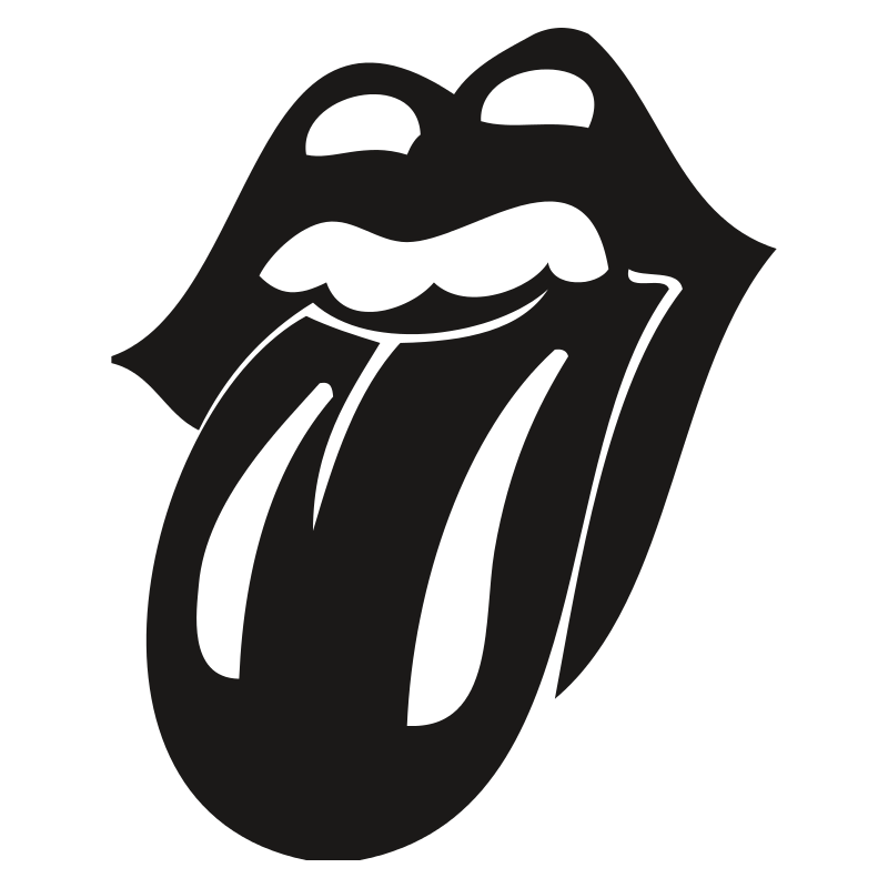 Sticker Langue Rolling Stones
