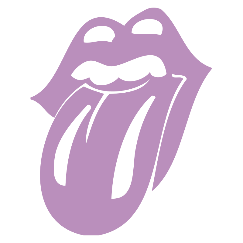 Sticker Langue Rolling Stones