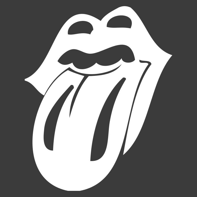 Sticker Langue Rolling Stones