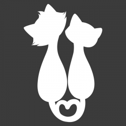 Sticker Chats amoureux