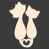 Sticker Chats amoureux