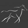Sticker Cheval design