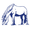 Sticker Cheval qui broute