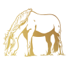 Sticker Cheval qui broute
