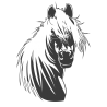 Sticker Tête de cheval