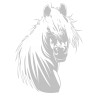 Sticker Tête de cheval