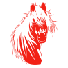 Sticker Tête de cheval