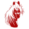 Sticker Tête de cheval