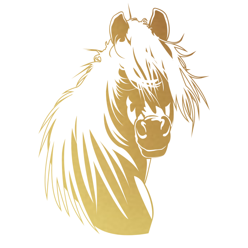 Sticker Tête de cheval