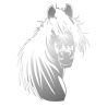 Sticker Tête de cheval