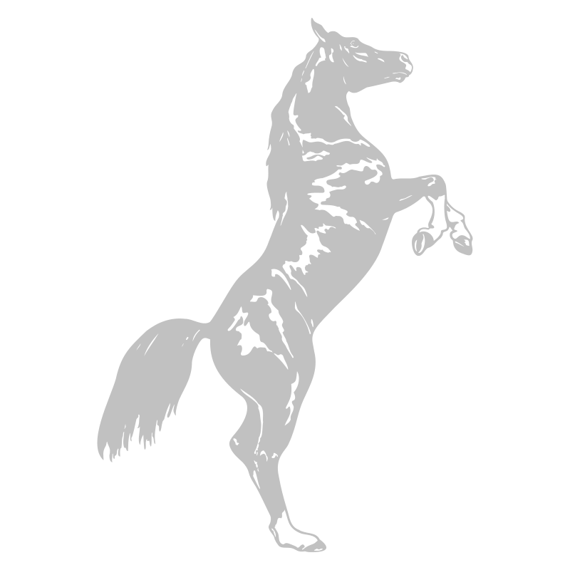 Sticker Cheval cabré