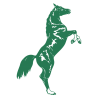Sticker Cheval cabré