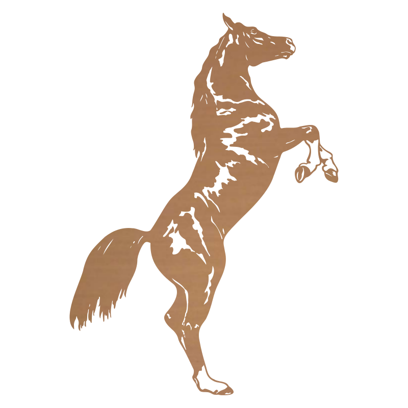 Sticker Cheval cabré