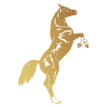 Sticker Cheval cabré
