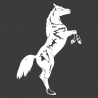 Sticker Cheval cabré