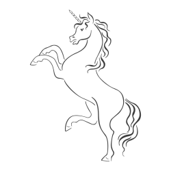 Sticker Licorne