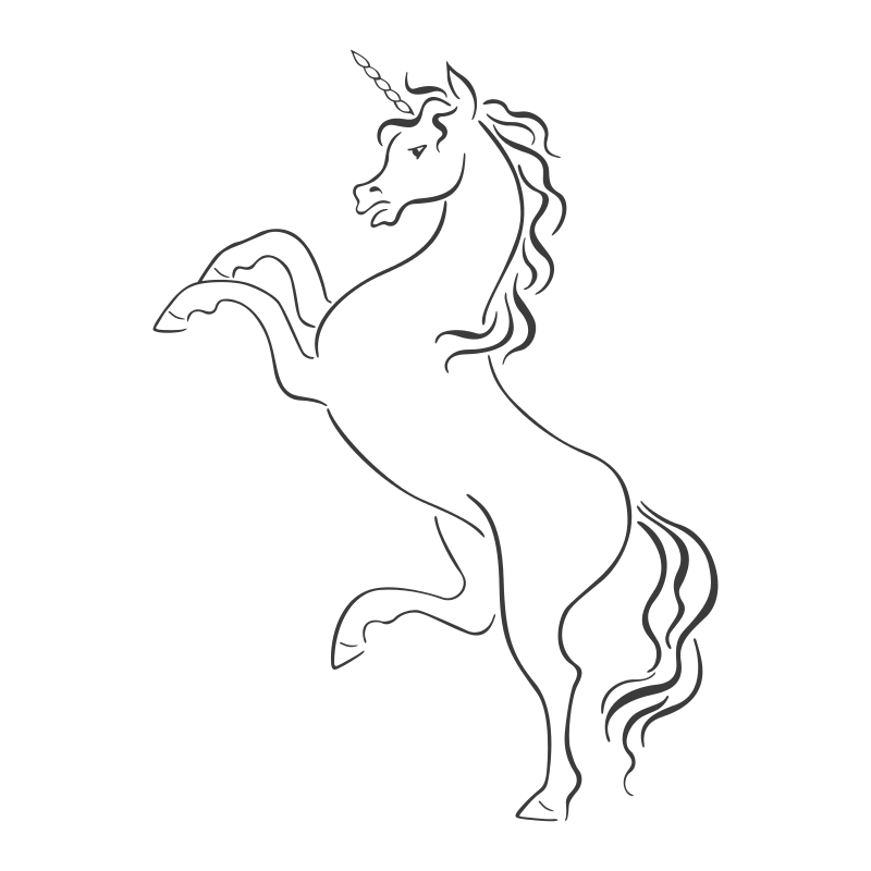 Sticker Licorne